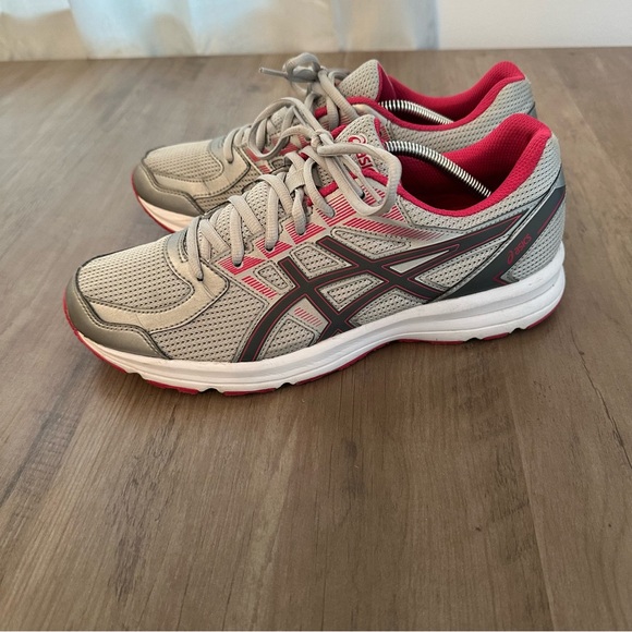 ASICS Jolt Women's Shoes Size 10 Gray Pink Athletic Running Sneakers T7K8N - Picture 4 of 6